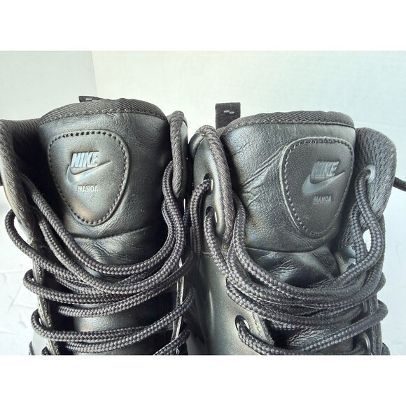 Nike Manoa Men\'s Leather Shoes - Black, Size 9 (454350-003) main image 7